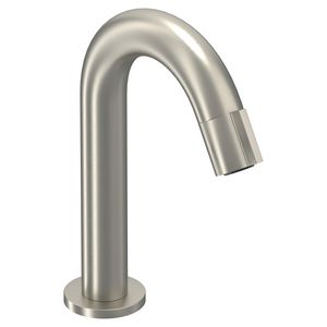 Fonteinkraan PACT gebogen staand S-size sprong 116mm geborsteld nickel