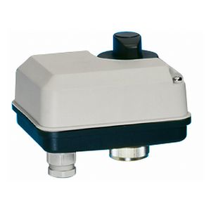 Servomotor t.b.v. V58-serie 24V-5VA 0/2..10V 400N IP54 lichthoogte 65mm looptijd 15 sec. handbediend