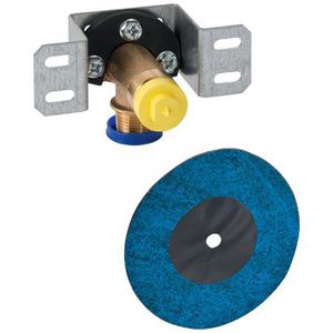 MasterFix muurplaat Flowfit geluidisol beugel MF1/2"- Rp1/2"