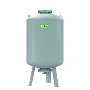 Volgvat / koppelvat REFLEXOMAT RF1000 grijs max. 10bar tbv drukbehoudautomaten
