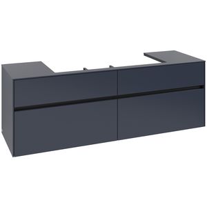 Wastafelonderkast Collaro 1600x548x500mm Marine Blue C031B0VQ