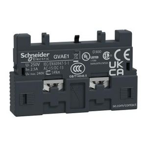 Hulpcontact N/O of N/C Voorzijde Set van 10 Accessoires GV