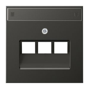 Afdekking antraciet voor UAE data 3-voudig LS VVE=10