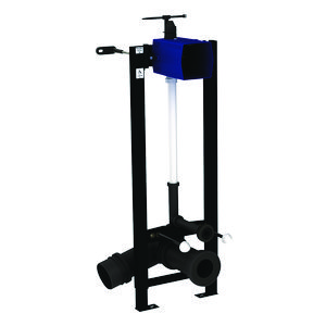 Voorwandsysteem WC zelfsluitend elek batt.D110 muur set1/2