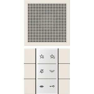 Audio binnenstation modulair LS wit