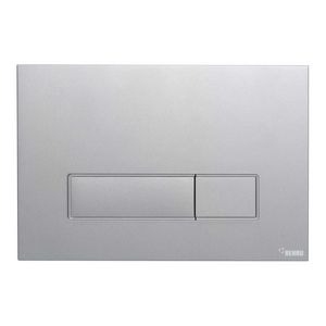 WC-Bedieningsplaat MEPA Orbit 2-toets chroom mat