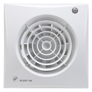 Badkamerventilator SILENT-100CRIZ 100mm vertraging+timer VVE=4
