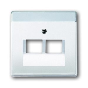 Centraalplaat afd v datadoos 2 x RJ45 s-studiowit