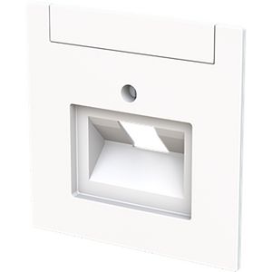 Centraalplaat voor datadoos 1 x RJ45 art-wit (1803-44G)