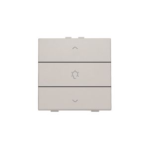 Enkelvoudige dimbediening Home Control light grey