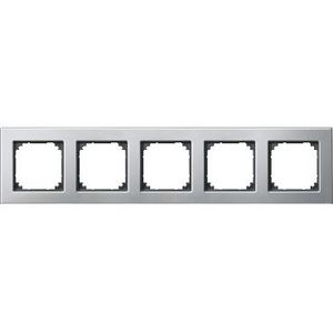 Afdekraam-M-Elegance-5-voudig-Metaal-Platinumzilver