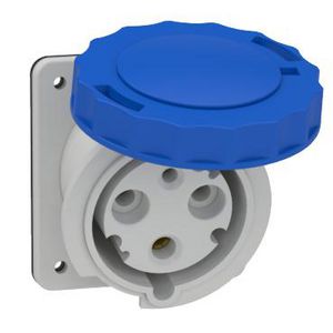 Industriele inbouwcontactdoos 2P+A 63A 200-250V AC 6 PratiKa