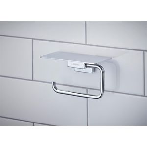 AddStoris closetrolhouder+planchet chroom