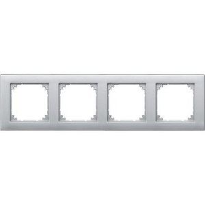 Afdekraam-M-Plan-Systeem M-4-voudig-Kunststof-Aluminium