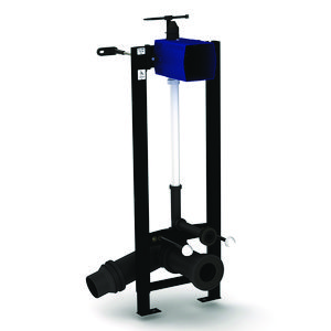 Voorwandsysteem WC TEMP. 230/6V Ø90 muur set 1/2