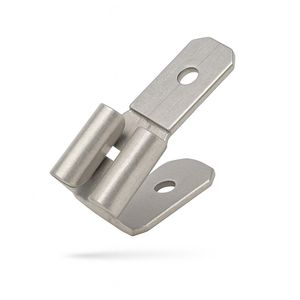 Kist a 100st. Vlakstekerhuls tab 6,3x0,8 3Polig H=45gr.