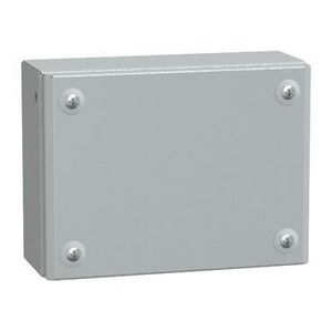 IndustriEle doos Volle deur 150x200x80mm IP66 IK10 Metaal -