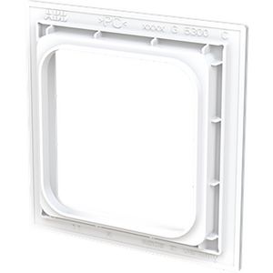 Centraalplaat verloop 50 x 50mm art-wit (1746/10-44G)