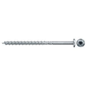 Spaanplaatschroef PowerFast 6x100mm TX bolkop verzinkt VVE=25