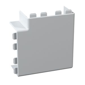 Verticaal hoekstuk GGK LFG 40x90 cremewit RAL9001