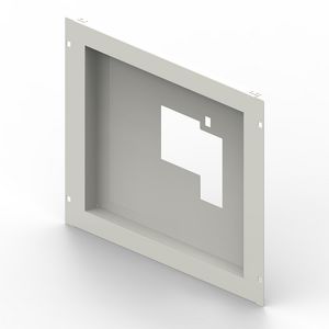Afdekplaat DPX3 1600 4-polig aardlekschakelaar 24 mod. Horiz