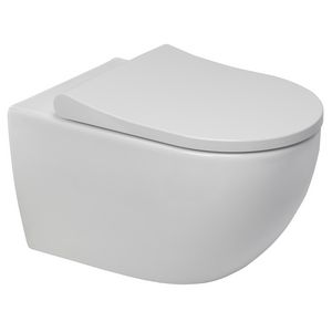 Wandcloset combipack X2 530mm incl. zitting softclose QR Wit