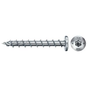 Spaanplaatschroef PowerFast 6x40mm TX bolkop VD verzinkt VVE=100