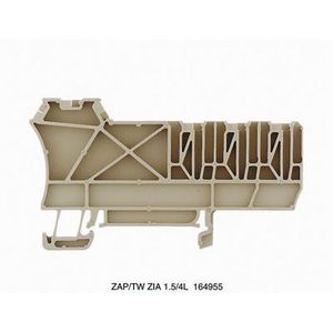 Afsluit- eindplaat (terminal) h:81mm b:5.08mm, VVE=50