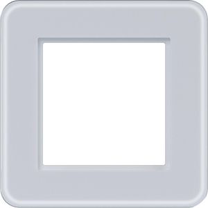 Afdekraam 1-voudig C.8 glas lichtwit mat