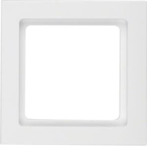 Afdekraam 1-v berker Q.3 polarwit soft-finish