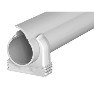 Set a 10x 2mtr.installatiebuis Quick-pipe (sluitbaar) + 60x Quick-beugel M16