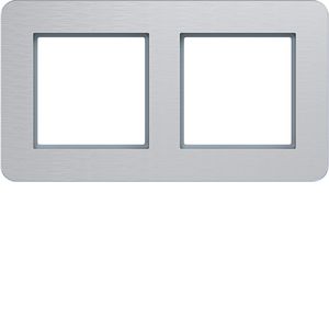 Afdekraam 2-voudig horizontaal C.8 aluminium