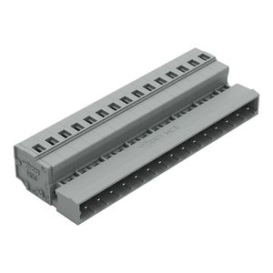 1-draads male steker 2,5mm² grijs 231-615 VVE=25