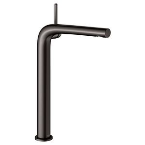 1-hendel wastafelmengkraan 290 afvoergarnituur titaanzwart geborsteld