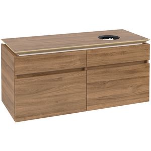 Wastafelonderkast Legato 1200x550x500mm Oak Kansas B58200RH