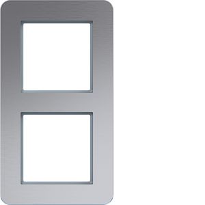 Afdekraam 2-voudig verticaal C.8 aluminium