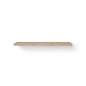 Wastafelblad Base Wood eiken 160cm RVS zonder handdoekbeugel