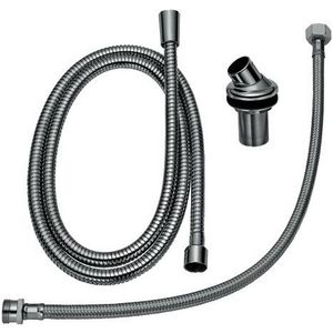 Handdouchehouder badrandmontage Cerawell chroom