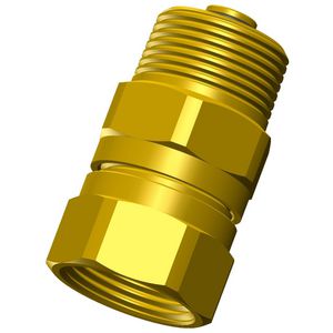 Vatkoppeling 3/4"EVC + aftap