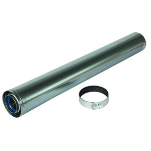 Rookgasafvoerpijp 80/125 concentrisch L=2000mm tbv CWH ACE 30/60