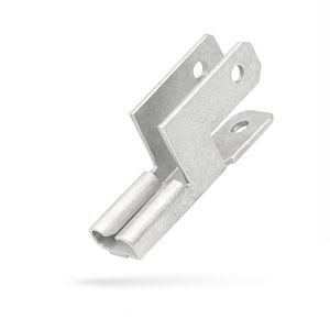 Kist a 100st. Vlakstekerhuls tab 6,3x0,8 4Polig H=90gr.