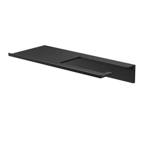 Planchet metaal 280mm+Closetroluitsparing zonder klep Black LEEV