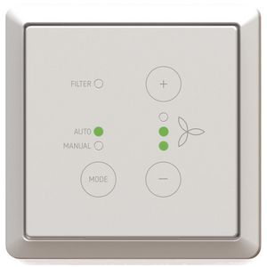 Bedieningspaneel comfoswitch ComfoNet 67 incl. opbouwdoos