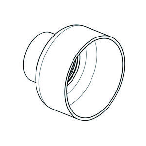 Aansluitmof hurktoilet Ø55