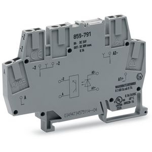Optocouplermodule Nom. ingangsspanning DC 24V 859-791 VVE=10