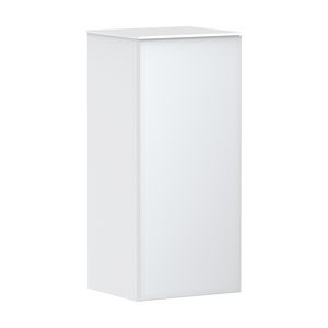Half Hoge kast mat wit / front metalic wit 400/360 scharnieren links Xevolos E 54212320