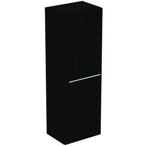 Kolomkast halfhoog LIFE-A 120x40cm 2x deur coffee donker eiken