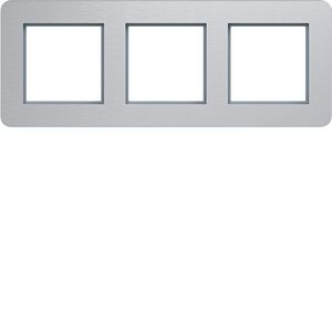 Afdekraam 3-voudig horizontaal C.8 aluminium