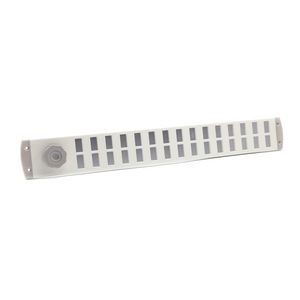 ALU schuifrooster Bold Line 500x65mm wit