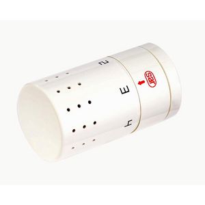 Thermostaatkop DESIGN M30x1,5 wit SENSITIV-W VVE=10